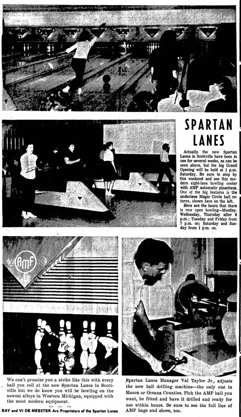 Spartan Lanes - 1964 Opening Article